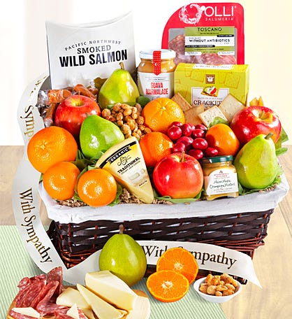 Sympathy Gift Basket Remembering Your Loved One